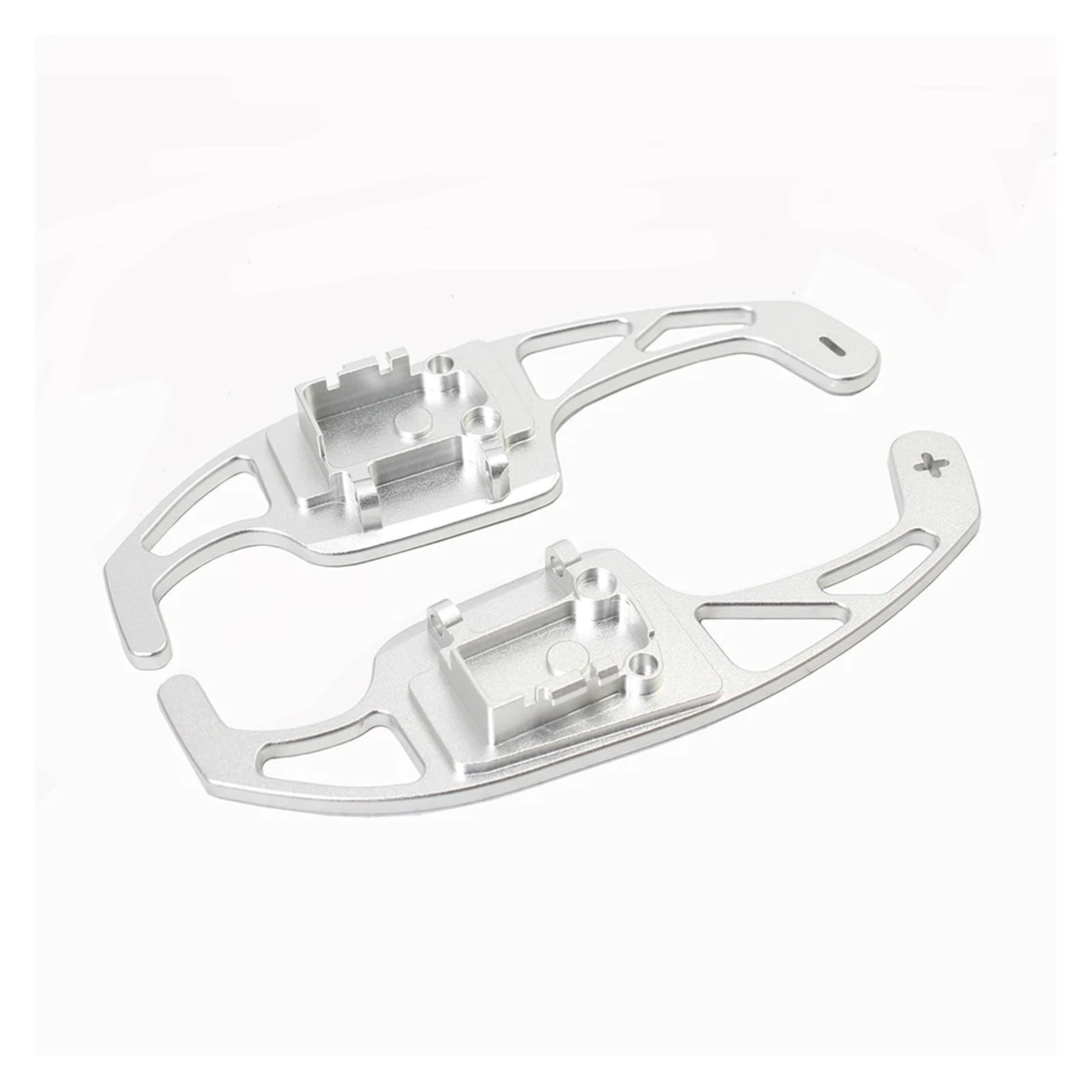 ZHANGZHENGYAO Car Steering Wheel Shifter Paddle for VW for Golf 5 6 for MK6 for GTI R for Jetta for MK5 for Passat for B6 for B7 for Polo for Tiguan Steering Wheel Paddle(Silver)