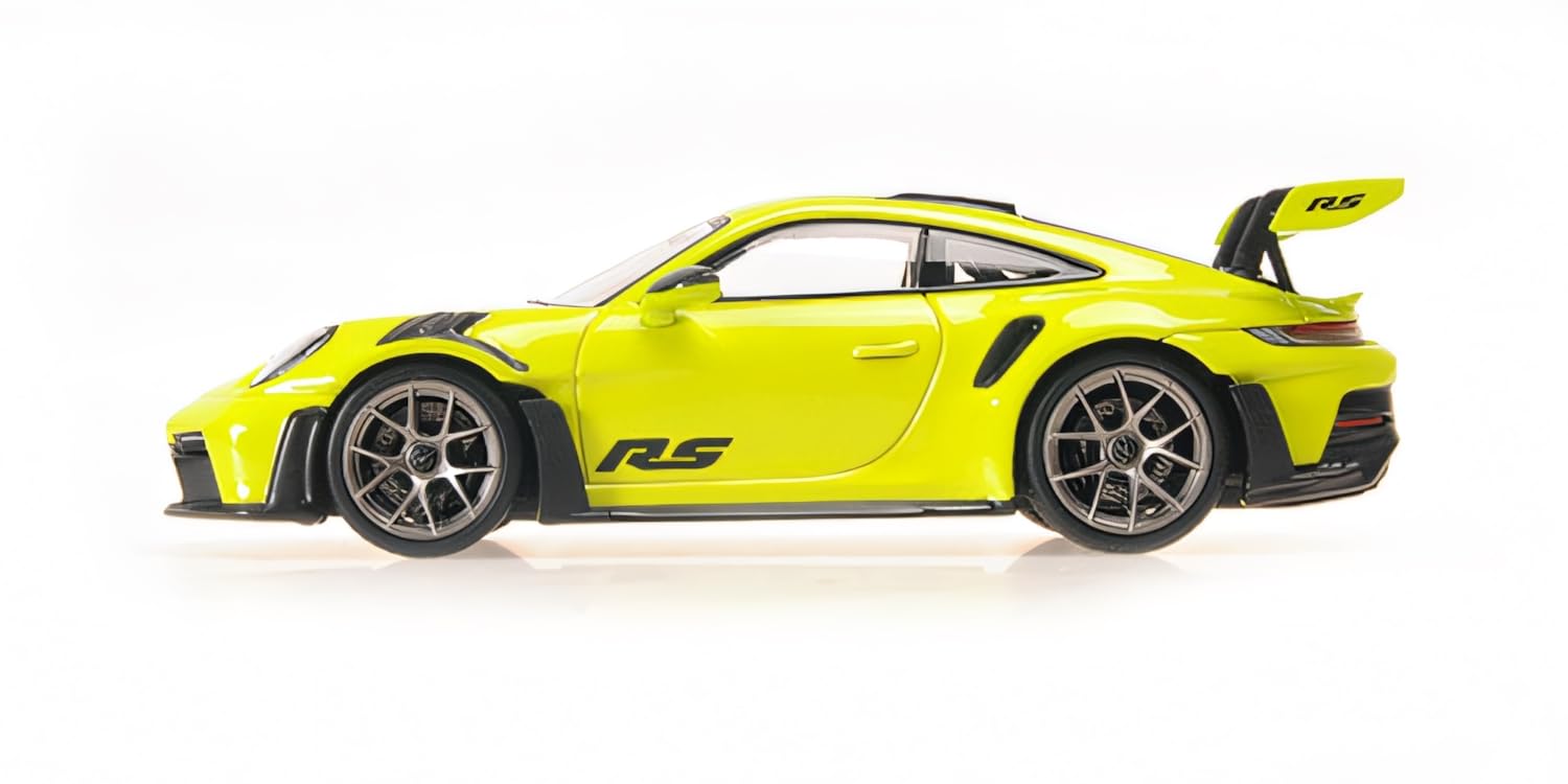 Minichamps 410062111 - Porsch. 911 (992) GT3RS Acid Green with Black Wheels 2023 - Scala 1/43 - Auto in Miniatura da Collezione