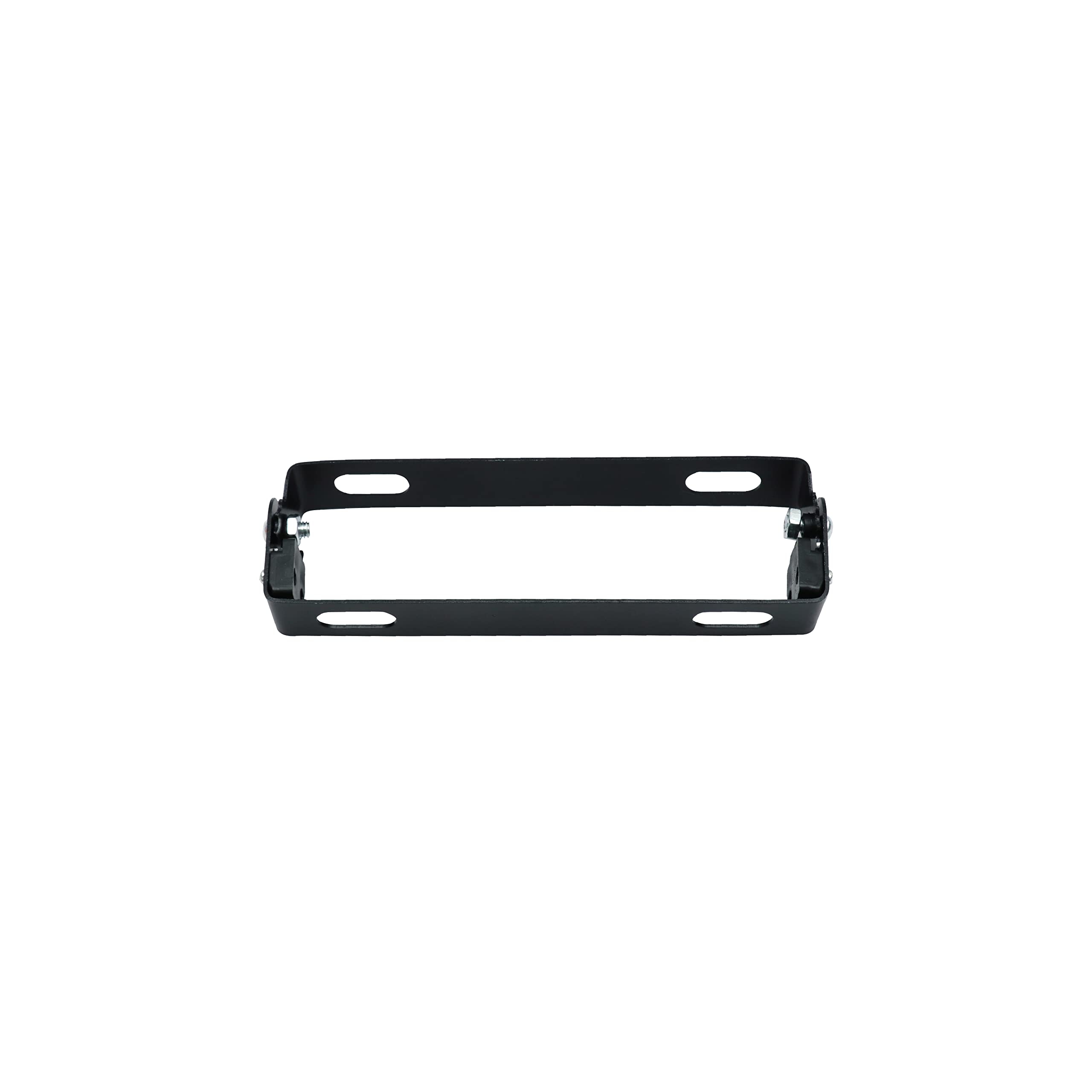 Motorcycle License Plate Frame Universal Aluminum Adjustable Holder Bracket motorcycle License Plate Bracket,1 Piece Black
