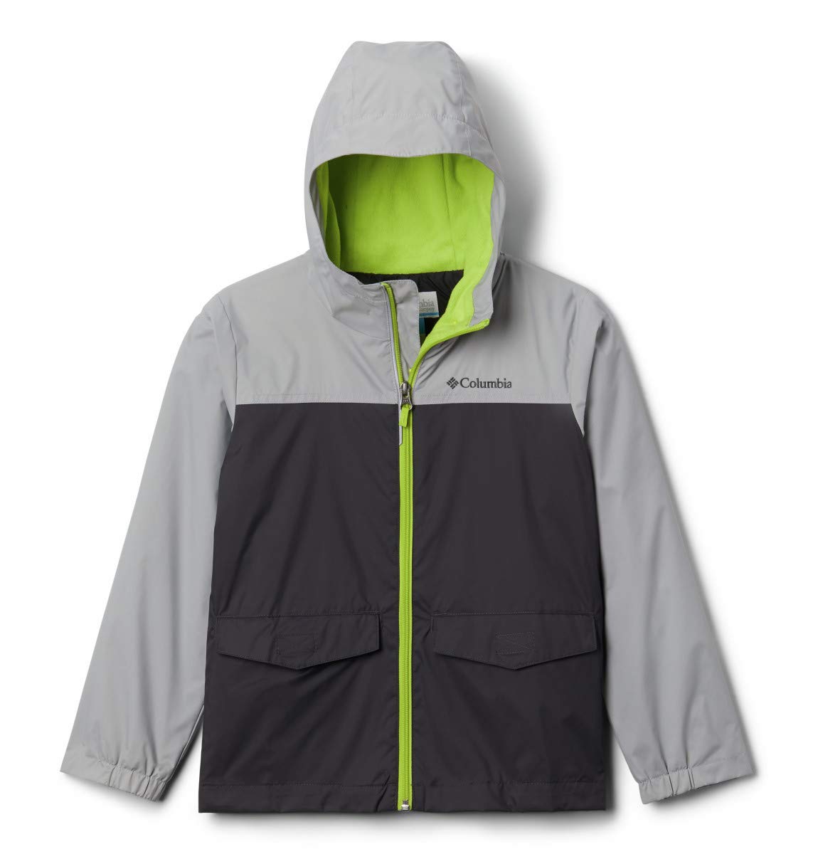Columbia Youth Rain-Zilla Jacket, Waterproof, Fleece Lined