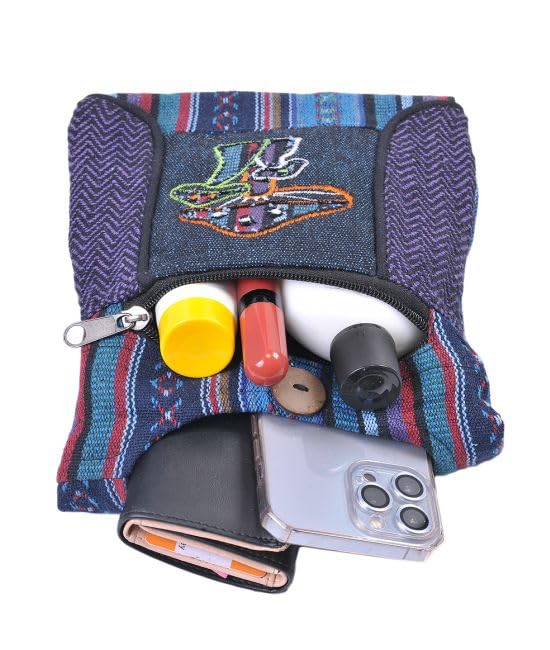 Image of ROYAL The Collection Small Hippie Phone Purse Crossbody, Boho Travel Bag