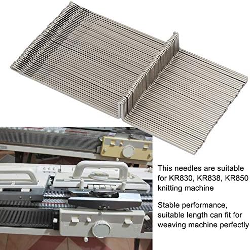 Miniatura 3 de Juego de agujas de máquina de tejer de acero, accesorios para herramientas de tejido, agujas de tejer, accesorios para máquinas de tejer, accesorios