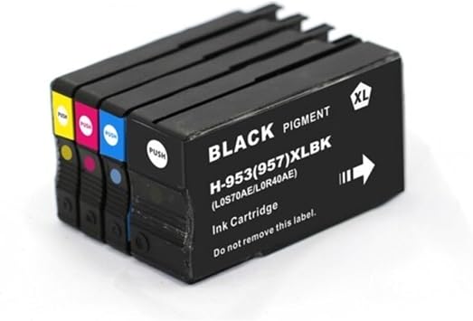 Photo Print Premium Hp Officejet Pro 7740 Uyumlu 4 Renk Muadil Kartu  Seti, Noclour-C16289