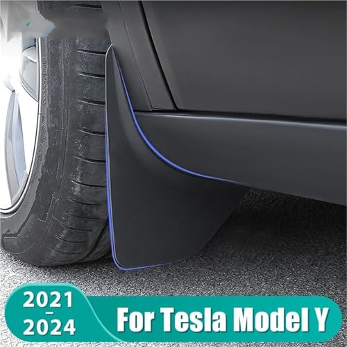 Protector de cejas de rueda para Tesla Model Y: protección elegante contra el barro 2