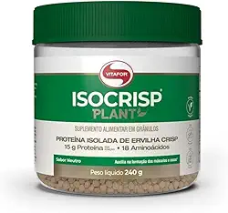 Isocrisp Plant Vegan Vitafor Proteina Isolada 240g pote