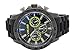 TW Steel Carbon Valentino Rossi Mens 45mm Quartz Chronograph Watch with Black Silicon Strap