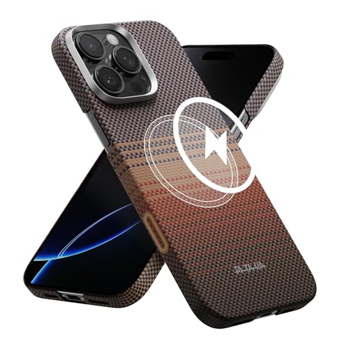 「PITAKA」iPhone 16 Pro用 極薄ケース MagSafe対応 上 Amazon.co.jp: 【極薄版-PITAKA】iPhone 16 Pro用 ケース MagSafe対応