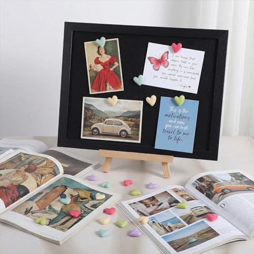 Imanes decorativos en forma de corazón para nevera, 20 unidades miniatura 7