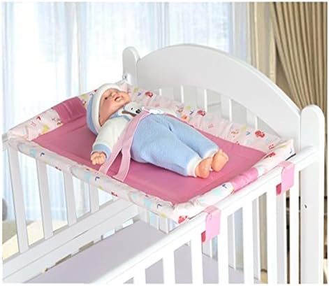 Universal Baby Cot Top Changer 70 X 45 cm cm Portable Changing Table (Pink)