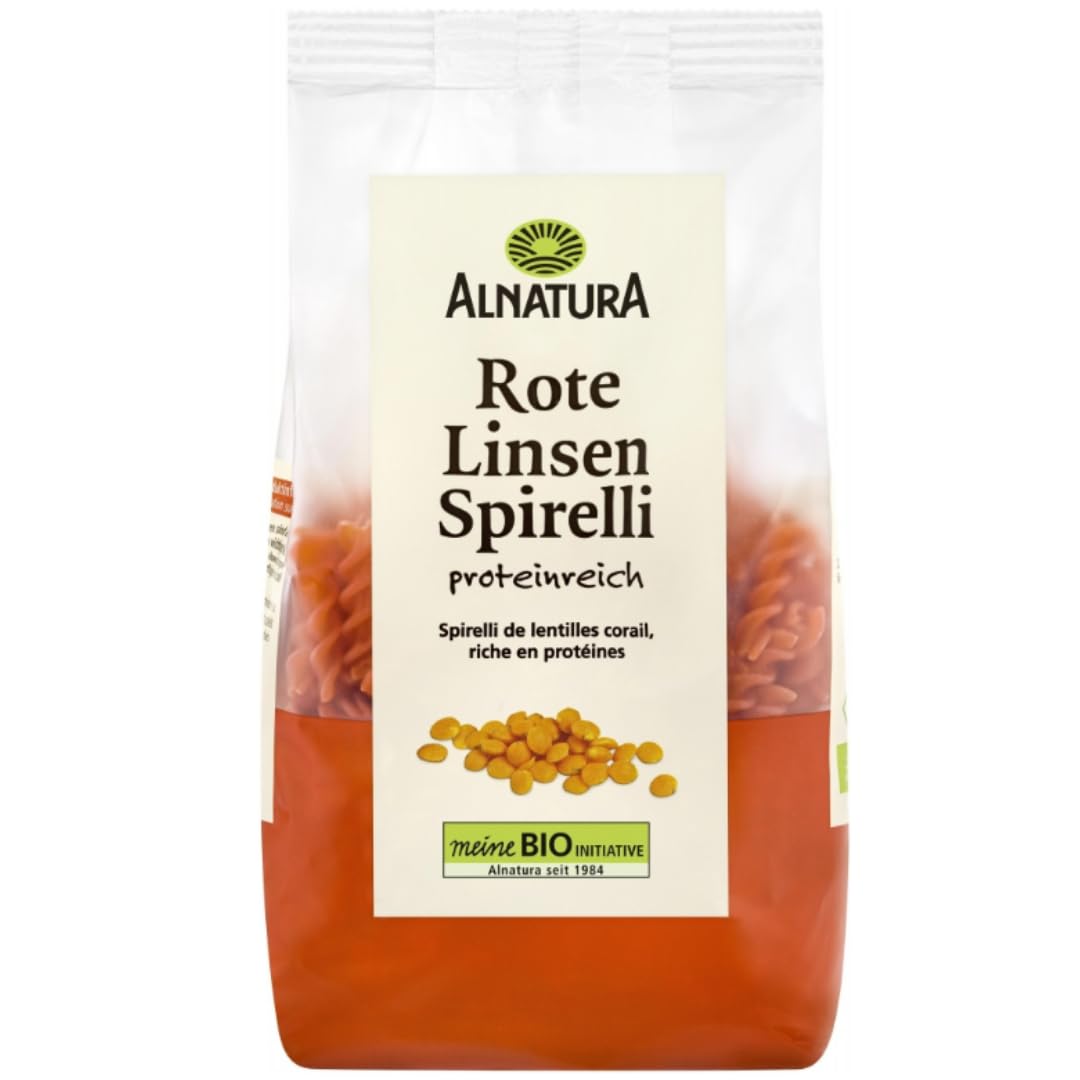 Je 2 Packungen Grüne Erbsen Penne, Kichererbsen Spirelli, Rote Linsen Spirelli, Dinkel Locken Pasta + Birkel's No. 1 Muscheln Pasta Nudeln 250 gramm x 2 Stück mit Pufai Grocery