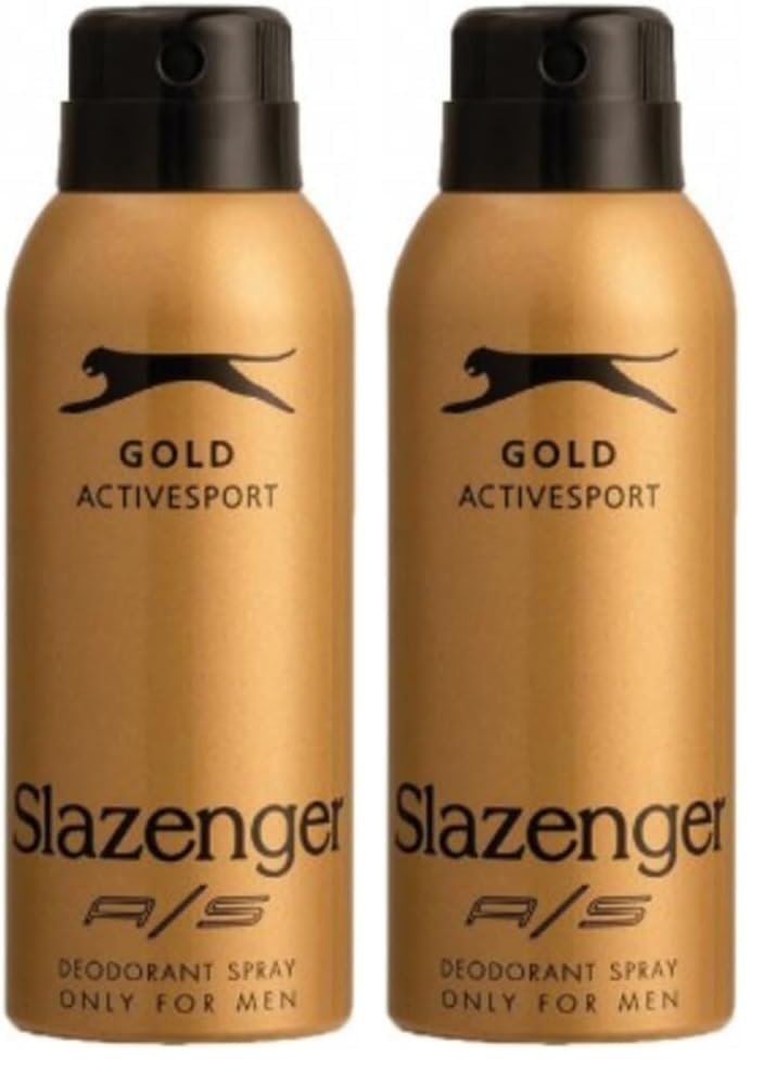 Slazenger Activesport Gold Deodorant Spray (150 ml) 2li paket