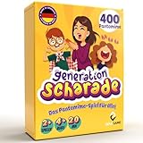 ZENAGAME Sin Palabras Juego de Mesa - Juegos de Mesa para niños - Juego mimica niños y Adultos - Juego mimica niños 4 Anos - DE