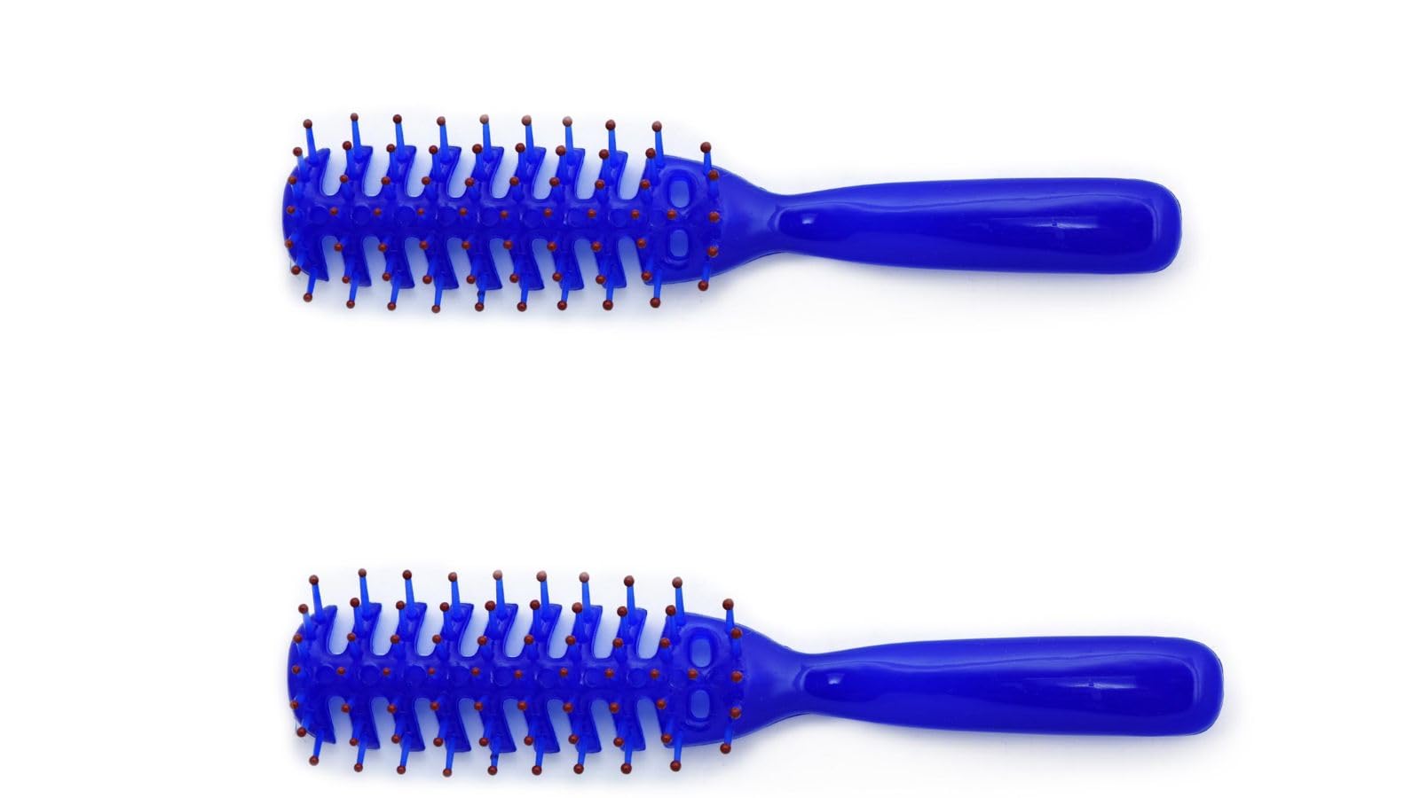 Remonde Mini Paddle Brush Set (Pack of 2) - Compact Blue Detangler for All Hair Types - Anti-Static, Scalp-Friendly Hairbrush for Men & Women-image-42