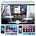 4Core 64G Android 15 Car Stereo for Mercedes Benz W163 ML320 ML350 ML400 ML500 1997-2005, Wireless Carplay Android Auto, 9’’ Touch Screen Head Unit with GPS Bluetooth WiFi FM/RDS EQ Backup Camera SWC