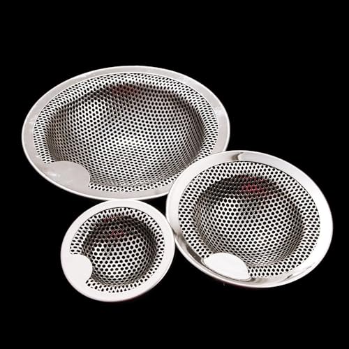 Colador de acero inoxidable para fregadero de cocina tamaño mediano miniatura 5