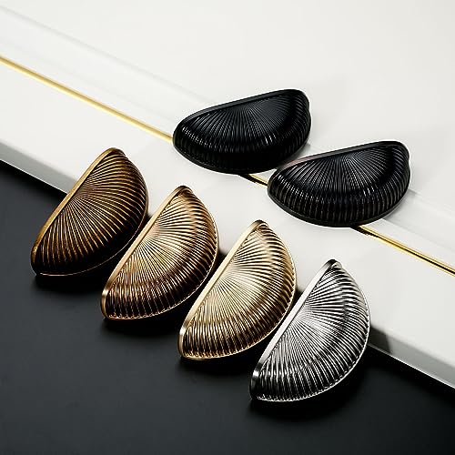 Asidrama 10 Pack 3 Inch(76mm) Antique Brass Kitchen Cabinet Handles, Bin Cup Cabinet Pulls Vintage Retro Kitchen Cabinet Hardware for Cupboard Drawer Pulls - Image 6