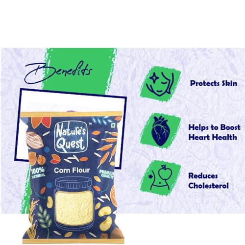 Image of Nature's Quest Corn Flour | Makka /Maize atta - 9 Kg