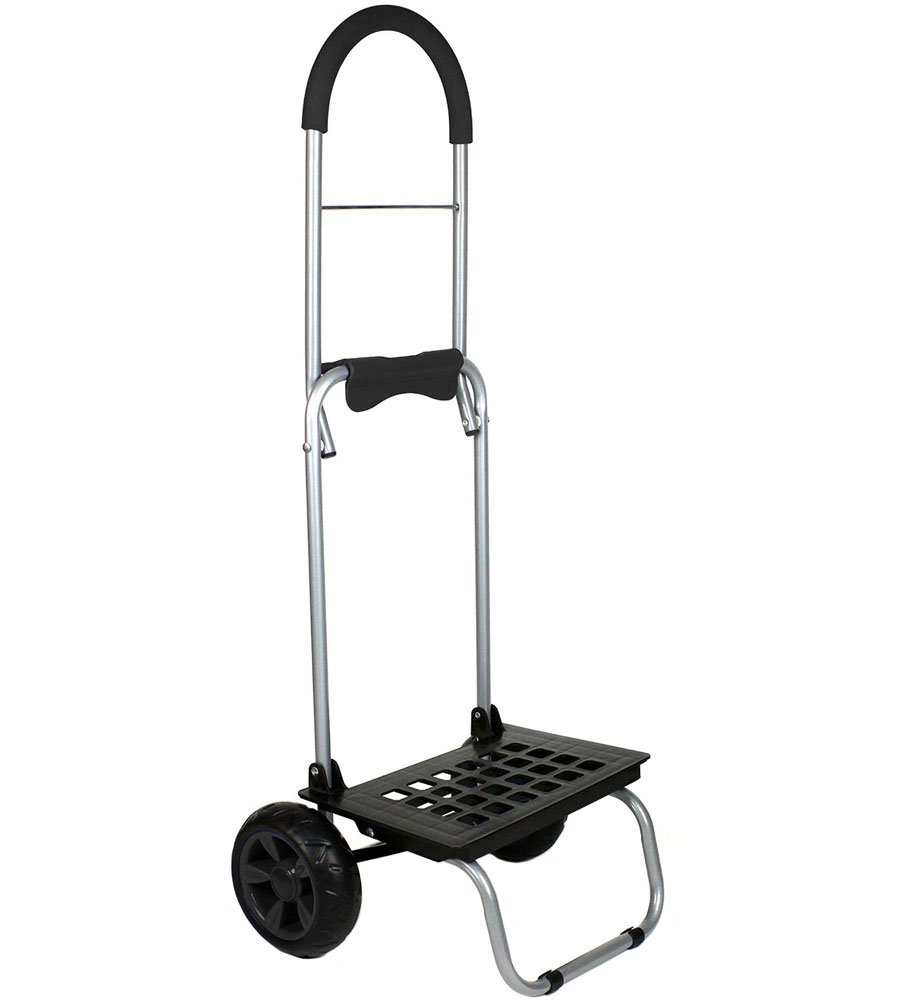 dbest products Mighty Max Personal Dolly, Black Handtruck Hardware Garden Utilty Cart