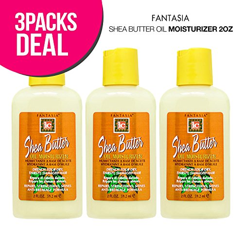 Fantasia Shea Butter Oil Moisturizer 2oz (3-PACK)
