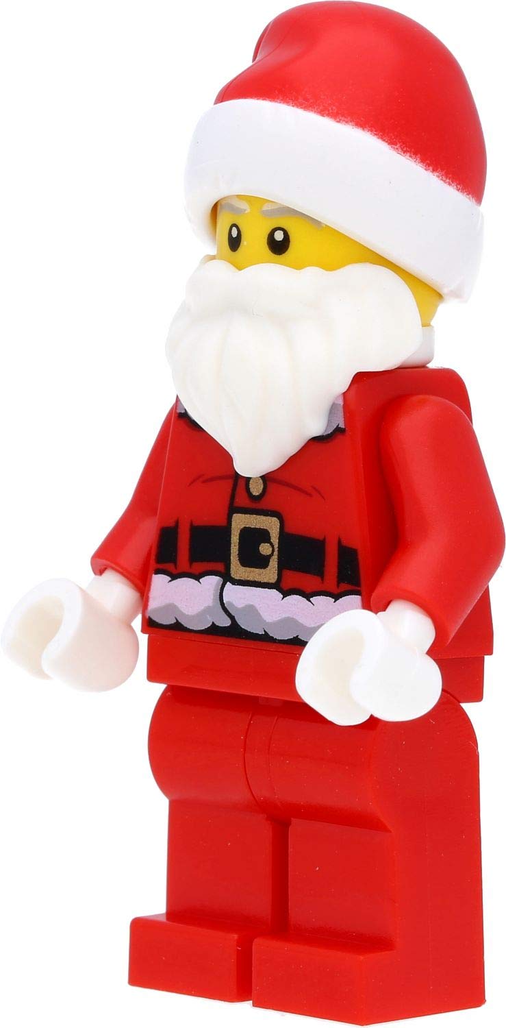 LEGO Minifigurka Świętego Mikołaja (z nadrukiem na plecach) / Mikołaj/Boże Narodzenie z akcesoriami