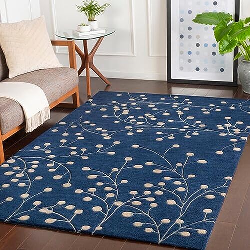 Image of Soft Pure Woolen Modern Collection Tufted Carpet for Living Room,Bedroom'Kitchen and Hall (9 X 12) Feet