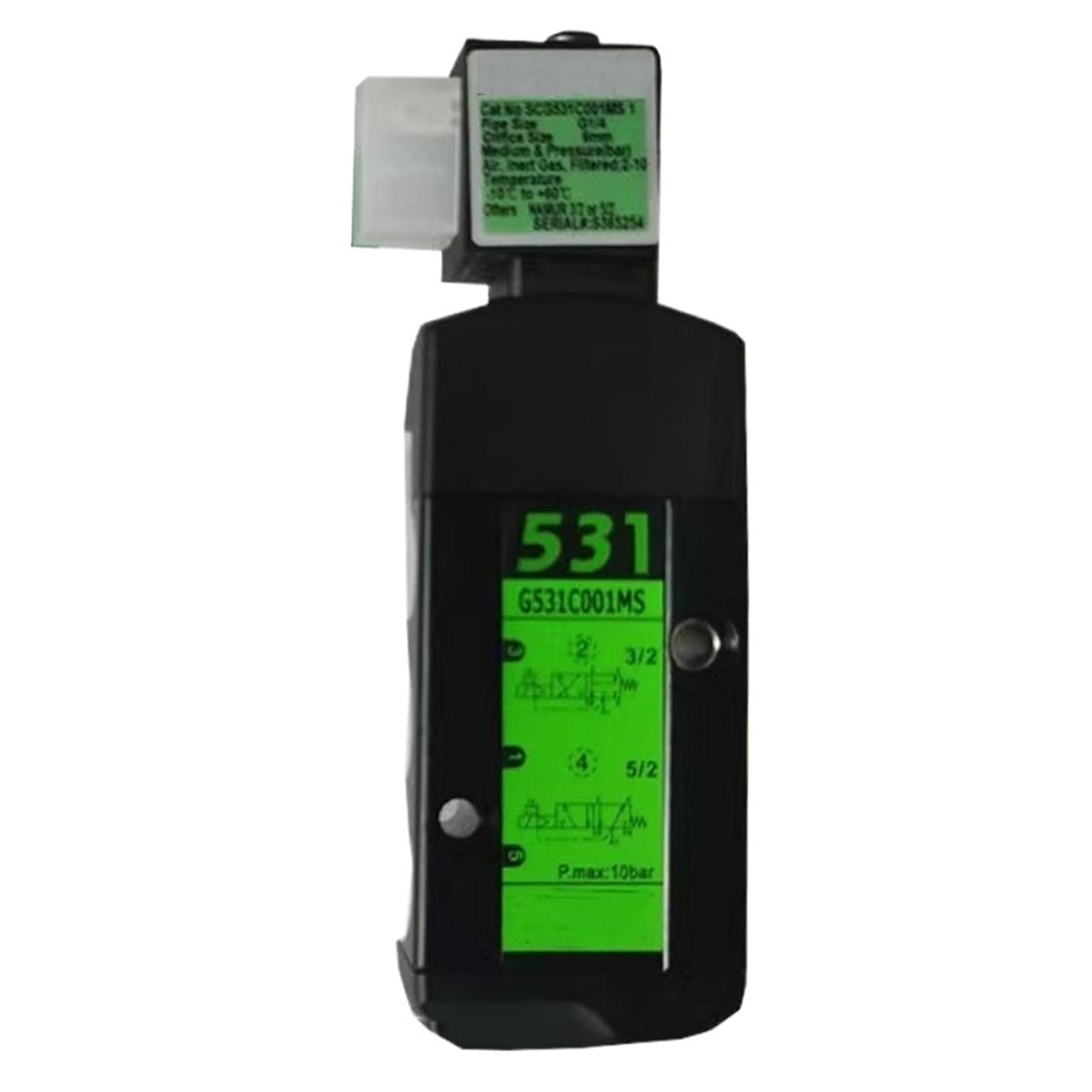SCG531C001MS valve solénoïde à haute réactivité sous tension 220VAC