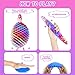 Fidget Toy, Blue Big Fidget Toys Adults and Teens, Funny Stretchy Sensory Stress Toys, Fidget Sensory Squeeze Toys, Relieves Stress and Anxiety Finger Toys for Teens with Autism ADHD