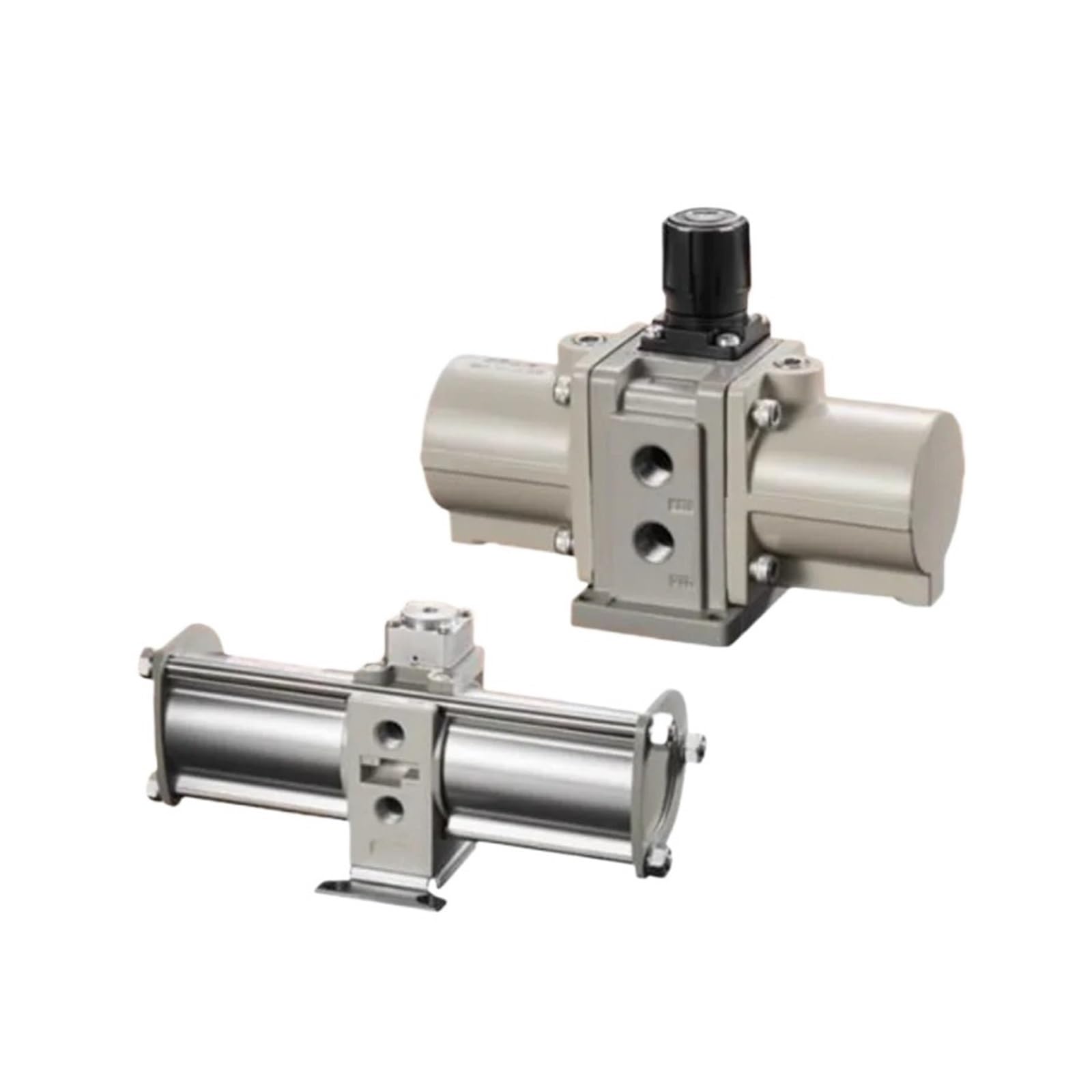 KSZHZYMGX 1pcs VBA40A-04/F04GN Pneumatic booster regulator Rc1/2 Combination Pressure Booster & Regulator(VBA40A-04)