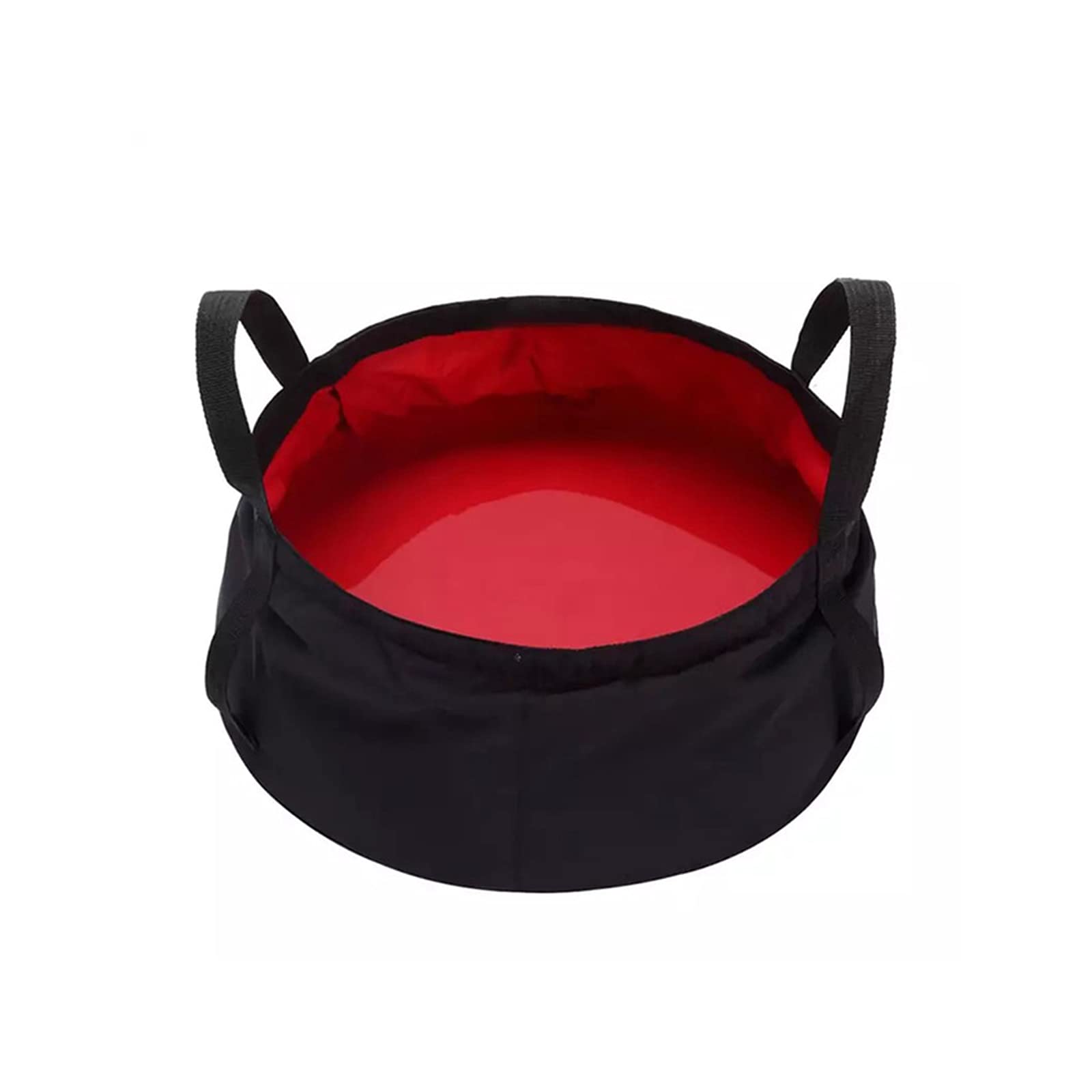 Foldable Water Bucket, 8.5L Collapsible Wash Basin Portable Fishing Bucket Water Storage Container for Party Traveling Hiking Gardening Car Washing