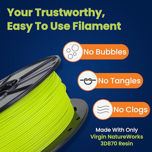 Image of 3D-Fuel Tough Pro PLA+ Filament for 3D Printing, Made in, LulzBot Green