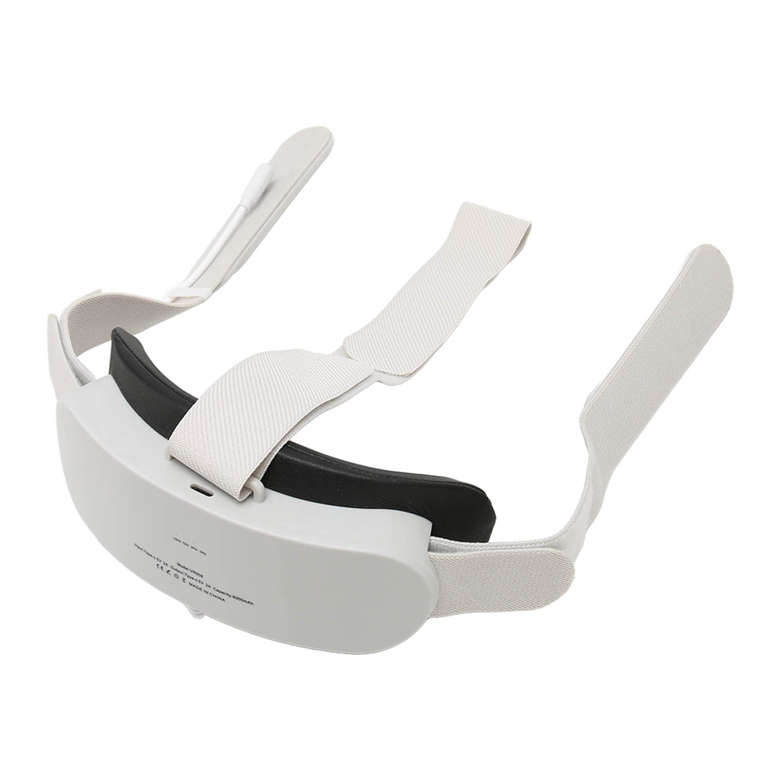 la Sangle De Tête VR étend la Sangle De Charge VR De 3,5 H à 4 H avec Batterie 6000 MAh pour Oculus Quest 2