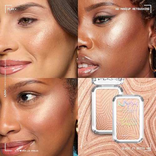 NYX Professional Makeup Buttermelt Highlighter Poudre Glaze It Butta