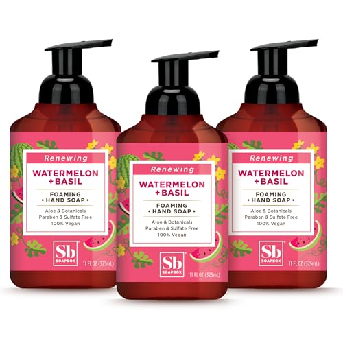 Soapbox Foaming Hand Soap Watermelon Basil