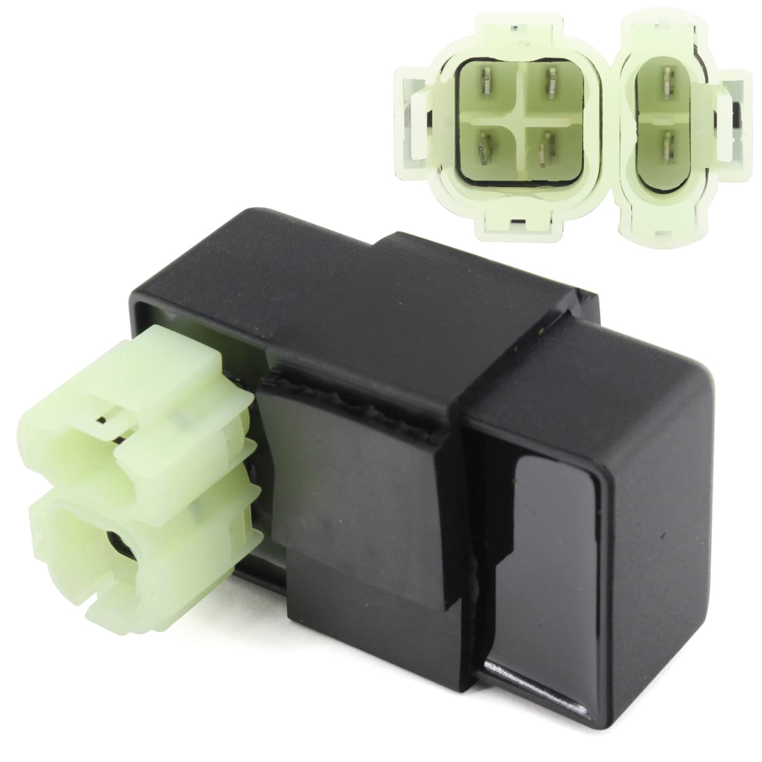 Area1 Standard Replacement CDI Ignition Box GY6 50 cc Compatible with ATU Explorer AGM Baotian Rex RS Nova Motors Flex Tech Yiying Benzhou Znen Guoben 50QT/139QMA/QMB