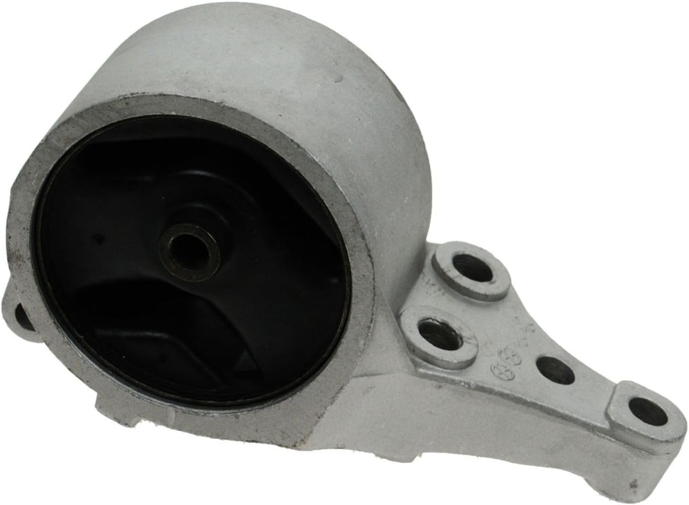 AM Autoparts Front Right Engine Mount, Silver Steel, Compatible with 1998-2001 Nissan Altima
