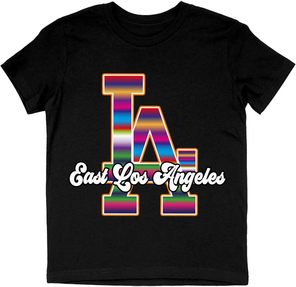 East Los Angeles Kids' T-Shirt - Colorful T-Shirt - Illustration Tee Shirt for Kids