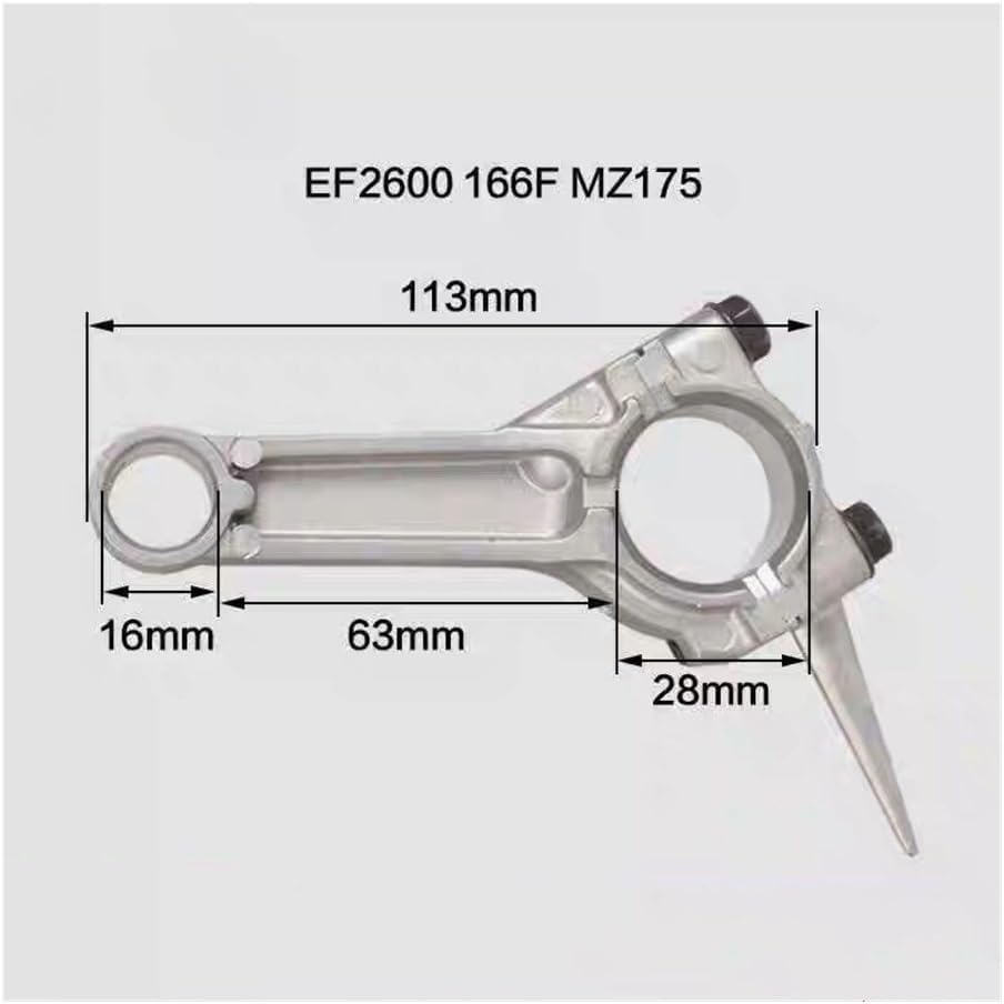 Connecting Rod/Conrod Assy for MZ175/166F 04 Stroke Gasoline Engine,EF2600 Generator Parts