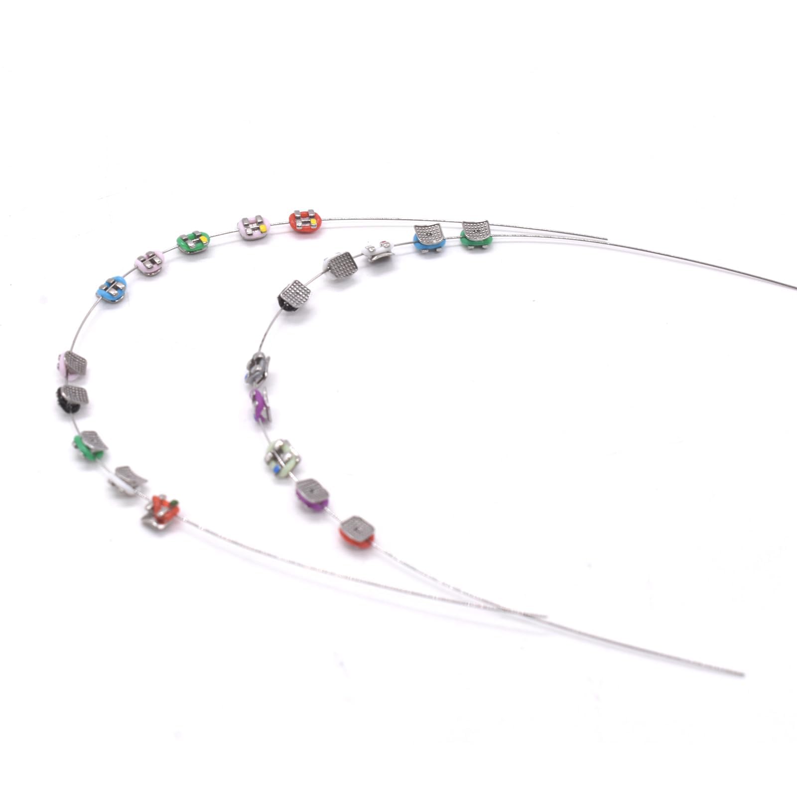 Amazon | Angzhili 金属ブラケットモデル 一時的な歯の装飾 金属