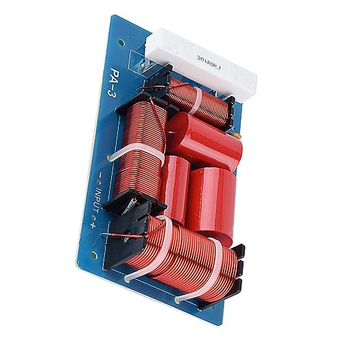 Divisor de Frecuencia de 3 Vías Crossover Hi-Fi para Filtro de Sonido de Altavoces y Graves 7