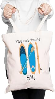 The Only Way Is Sup Paddleboard Tote Bag | Paddleboard Gift | Paddleboard Lover | Water Sport Lover | Lake Sports Birthday Gift | SUP