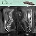 Cybrtrayd S048 3D Sneaker Chocolate Candy Mold with Exclusive Cybrtrayd Copyrighted Chocolate Molding Instructions