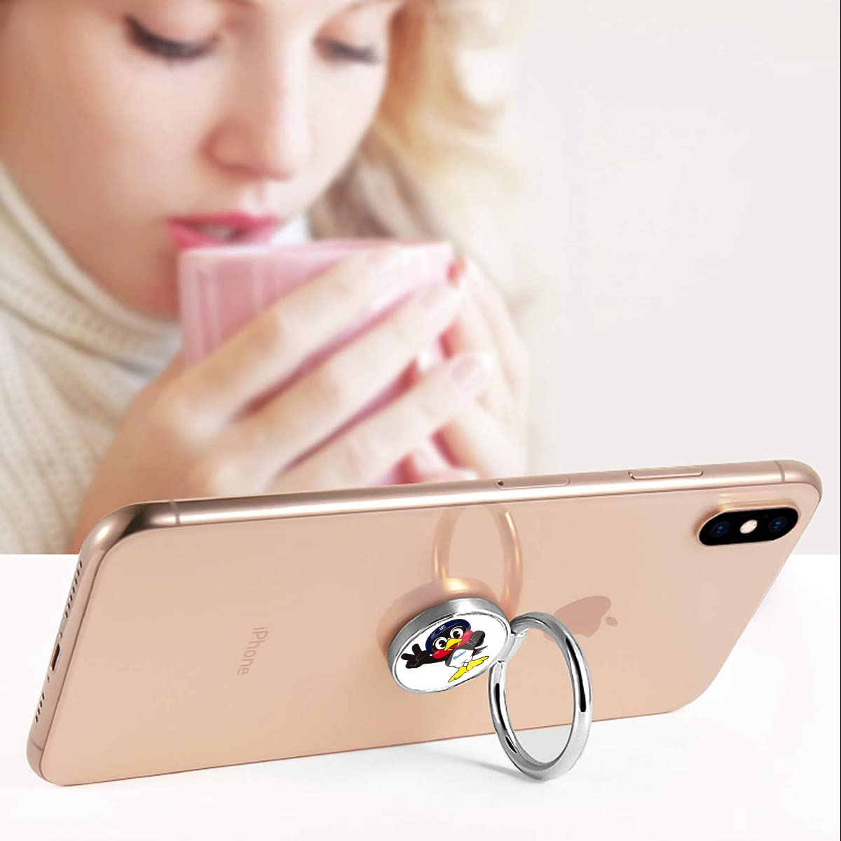 Amazon | スマホリング 東京ヤクルトスワローズ つば九郎 携帯