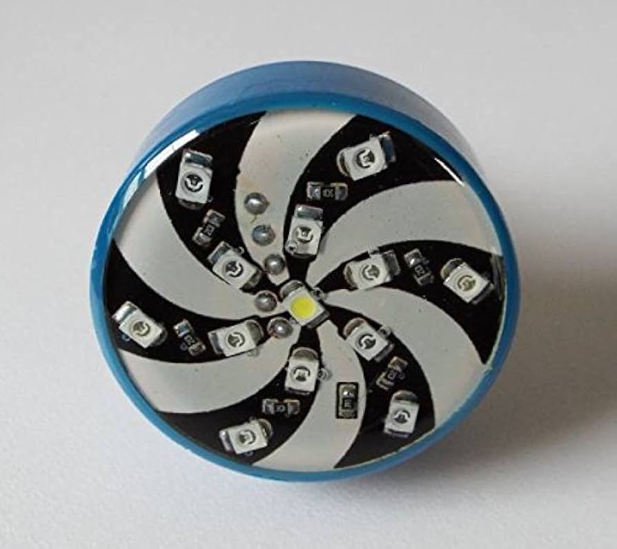 Amazon.co.jp: クルクル 回転 テール ランプ ダブル LED フラッシュ