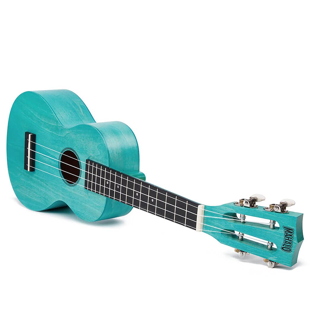 Mahalo Concert Ukulele, Blue-Aqua Blue (ML2AB) - Image 5