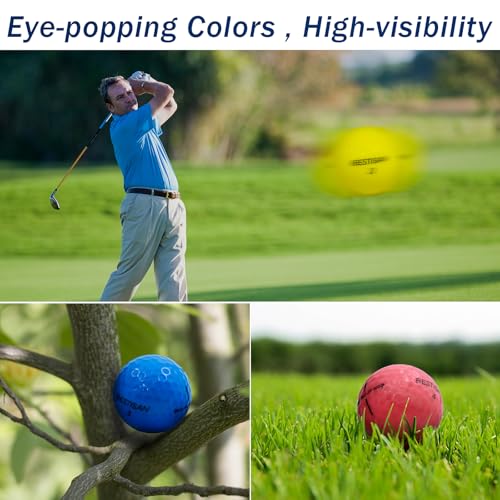 Golf Balls for Men Women, Long Distance & Low Spin & Low Trajectory for Straighter Shots, Golf Training Aid Gift for Dad Husband - Image 5