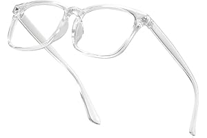 Unisex Stylish Square Clear Lens Glasses: Enhancing Clarity, Style, and Comfort