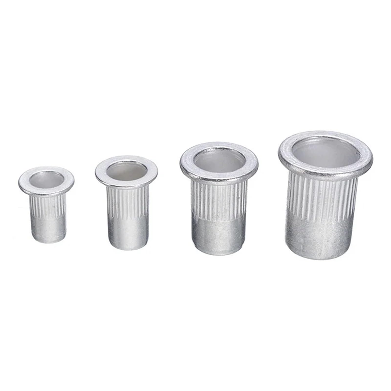 100 pz Acciaio Inox Rivetti Dadi Kit Inserti Dado Filettati Rivnut Nutsert M4 M5 M6 M8 Set Misto Strumenti di Riparazione