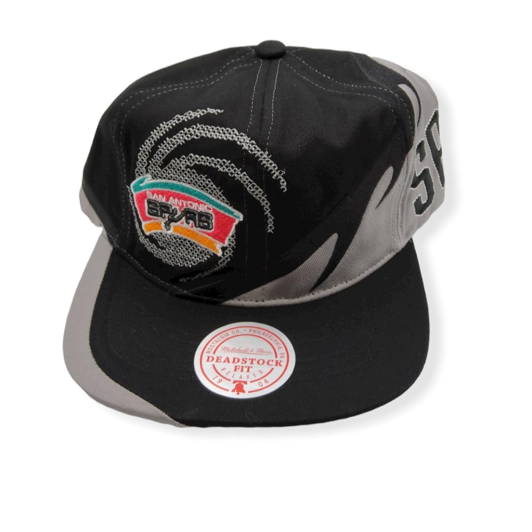 San Antonio Spurs Tri-Tone Snapback by Mitchell & Ness