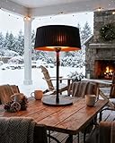 Cobuy Electric Outdoor Heater for Patio, 1500W Tabletop Infrared Heater for Indoor & Outdoor, IP55 Waterproof, Fast Heating, Tip-Over Protection, Perfect for Garden, Balcony, Garage, Backyard, Porch