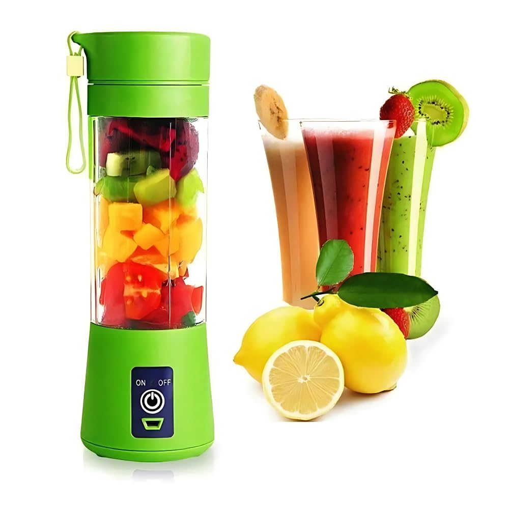 DRUMSTONE (𝟕 𝐘𝐄𝐀𝐑 𝐖𝐀𝐑𝐑𝐀𝐍𝐓𝐘) Rechargeable Juice Blender Portable and Powerful Personal Blender with USB Charging, and Easy Cleanup – Perfect for Smoothies, Juices, and Shakes-image-5